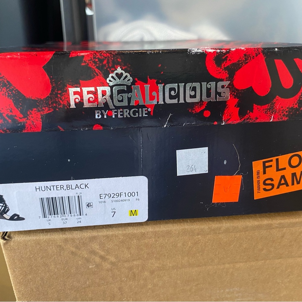 Fergalicious Black Sandals